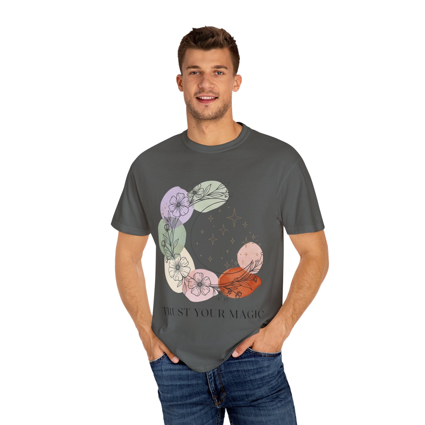 Trust Your Magic Moon T-Shirt – Spiritual & Boho-Inspired