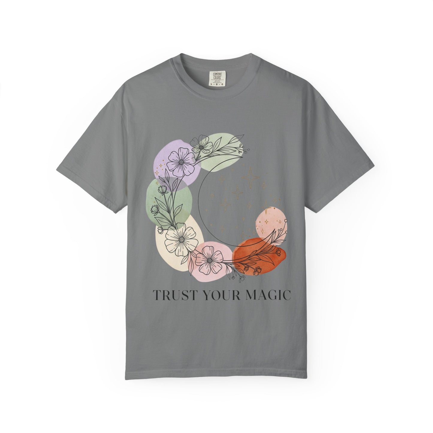 Trust Your Magic Moon T-Shirt – Spiritual & Boho-Inspired