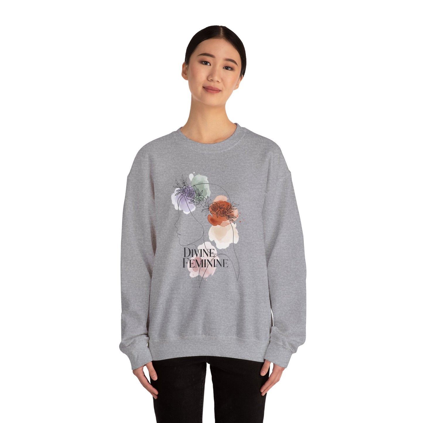Divine Feminine Crewneck Spiritual Sweatshirt