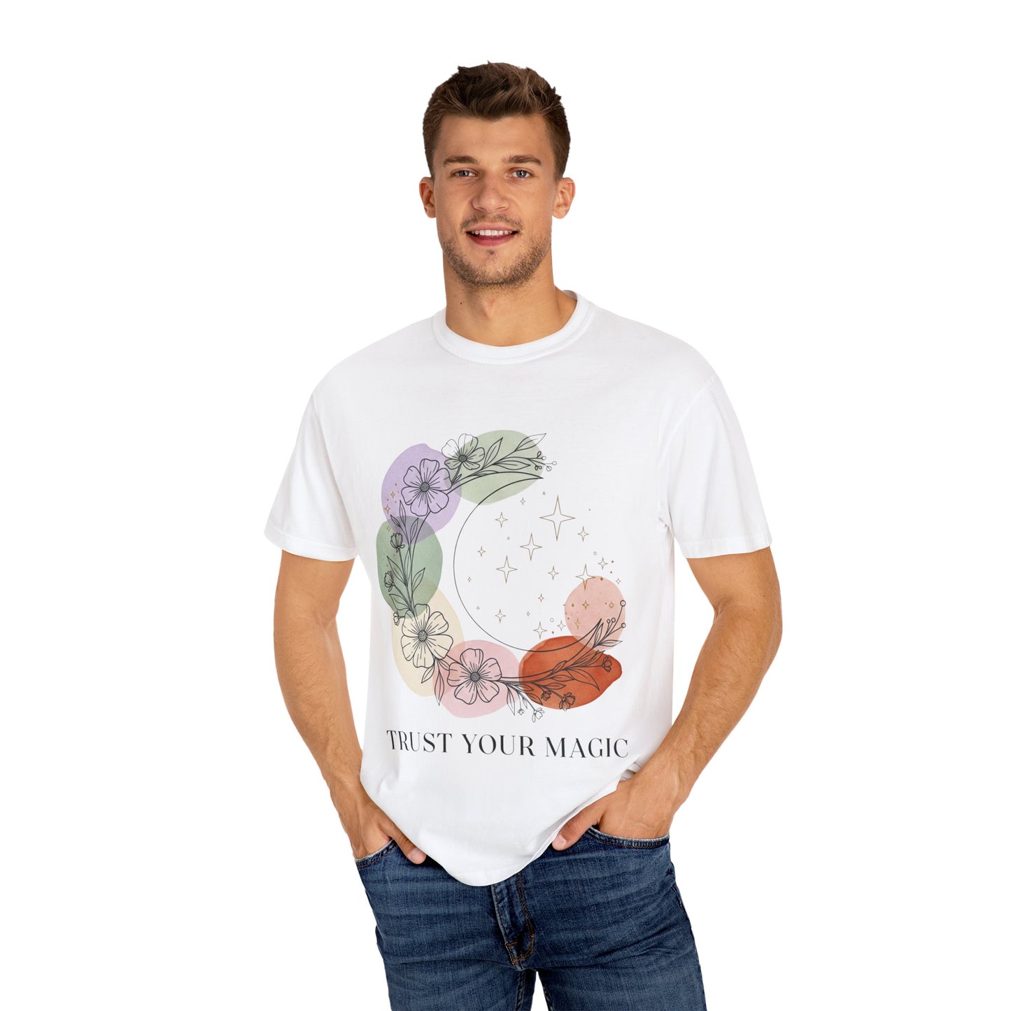 Trust Your Magic Moon T-Shirt – Spiritual & Boho-Inspired