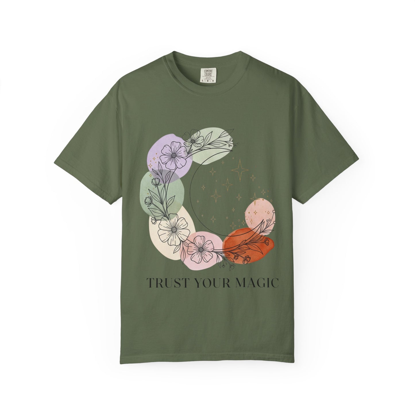 Trust Your Magic Moon T-Shirt – Spiritual & Boho-Inspired