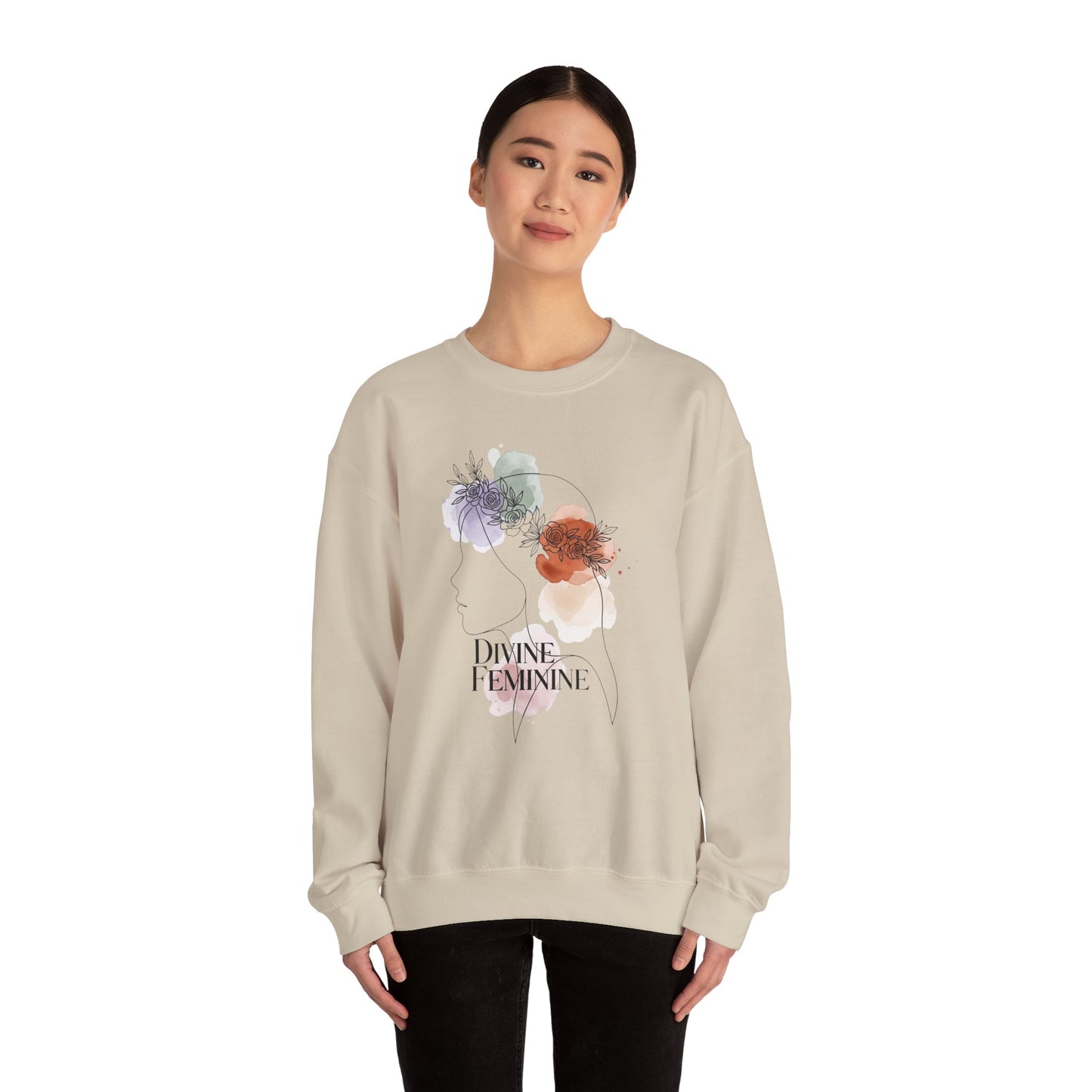 Divine Feminine Crewneck Spiritual Sweatshirt