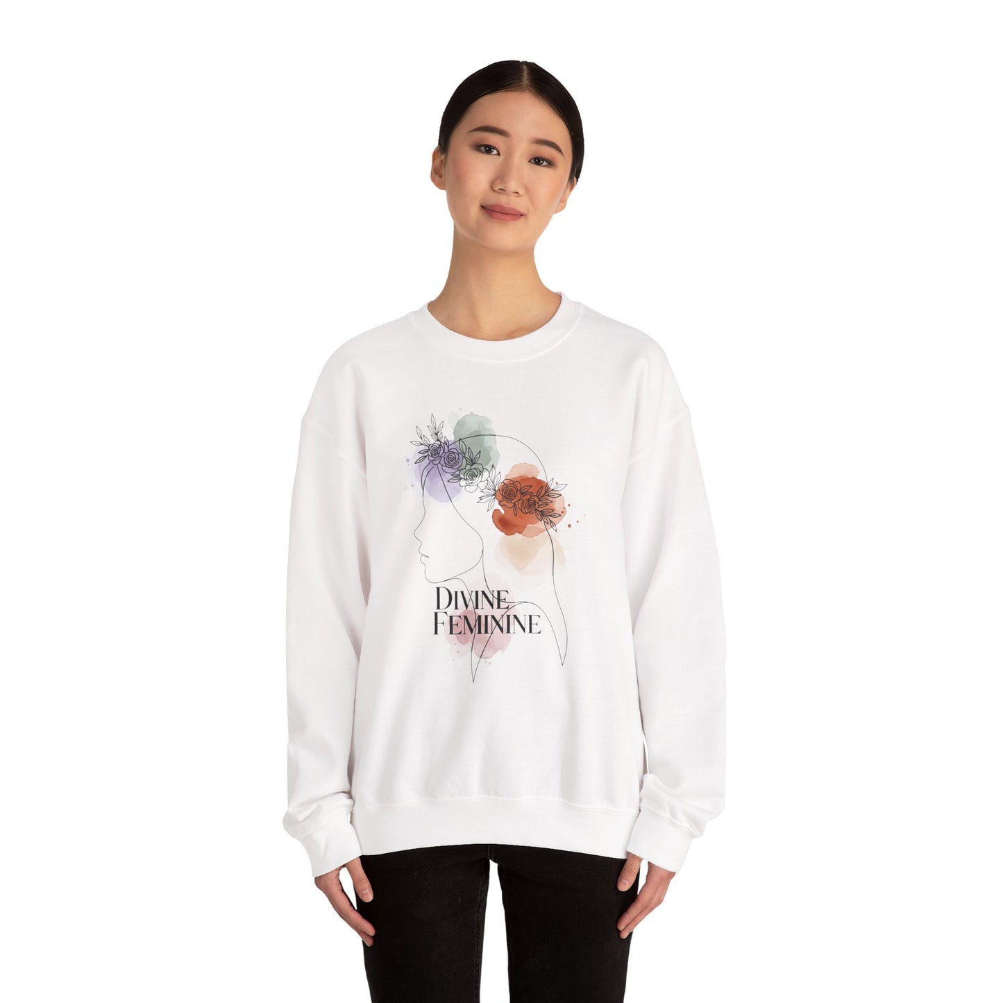 Divine Feminine Crewneck Spiritual Sweatshirt