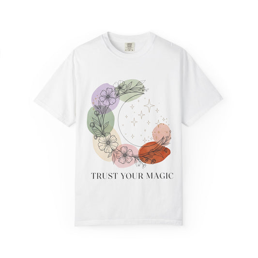 Trust Your Magic Moon T-Shirt – Spiritual & Boho-Inspired