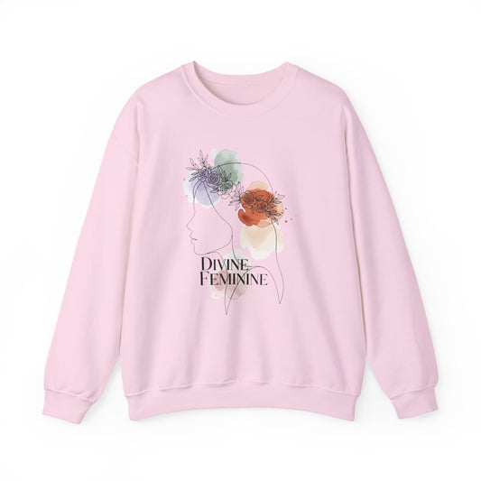 Divine Feminine Crewneck  Spiritual Sweatshirt